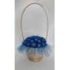 Букет из шоколадных незабудок в корзинке