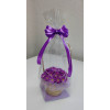 Букет из шоколадных незабудок в корзинке