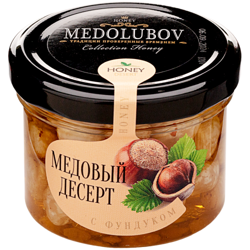 Медовый десерт с миндалем